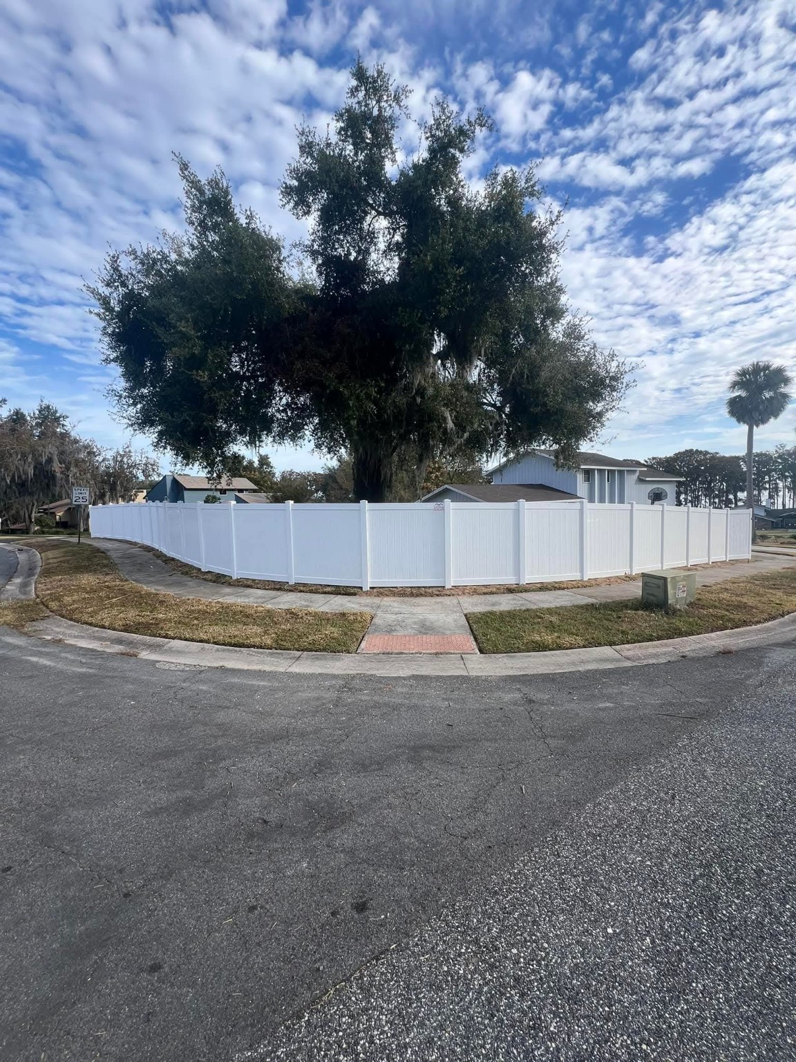 Merritt Fence vinyl project